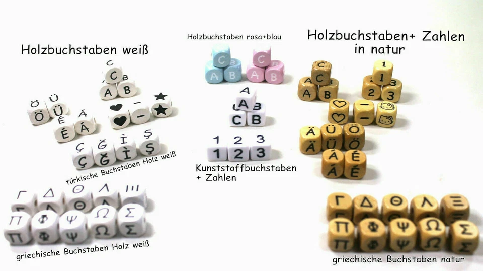 Schnullerkette mit Namen Doppelname I Love MOM DAD Schnullerhalter Mädchen Junge - Bild 3 von 4