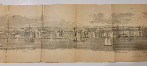 Panoramic view City of New York from Brooklyn Heights Valentine’s 1861 Hayward - Picture 4 of 24