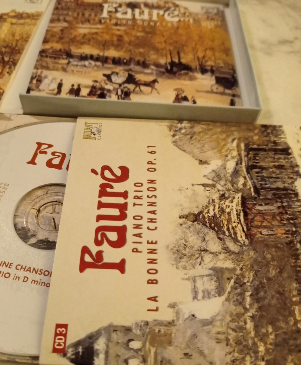 FAURE 5 NM CD CHAMBER MUSIC BRILLIANT CLASSICS | eBay