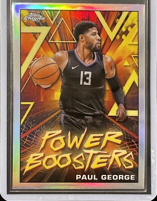Paul George - 2023-24 Topps Chrome - Power Boosters #PB-12