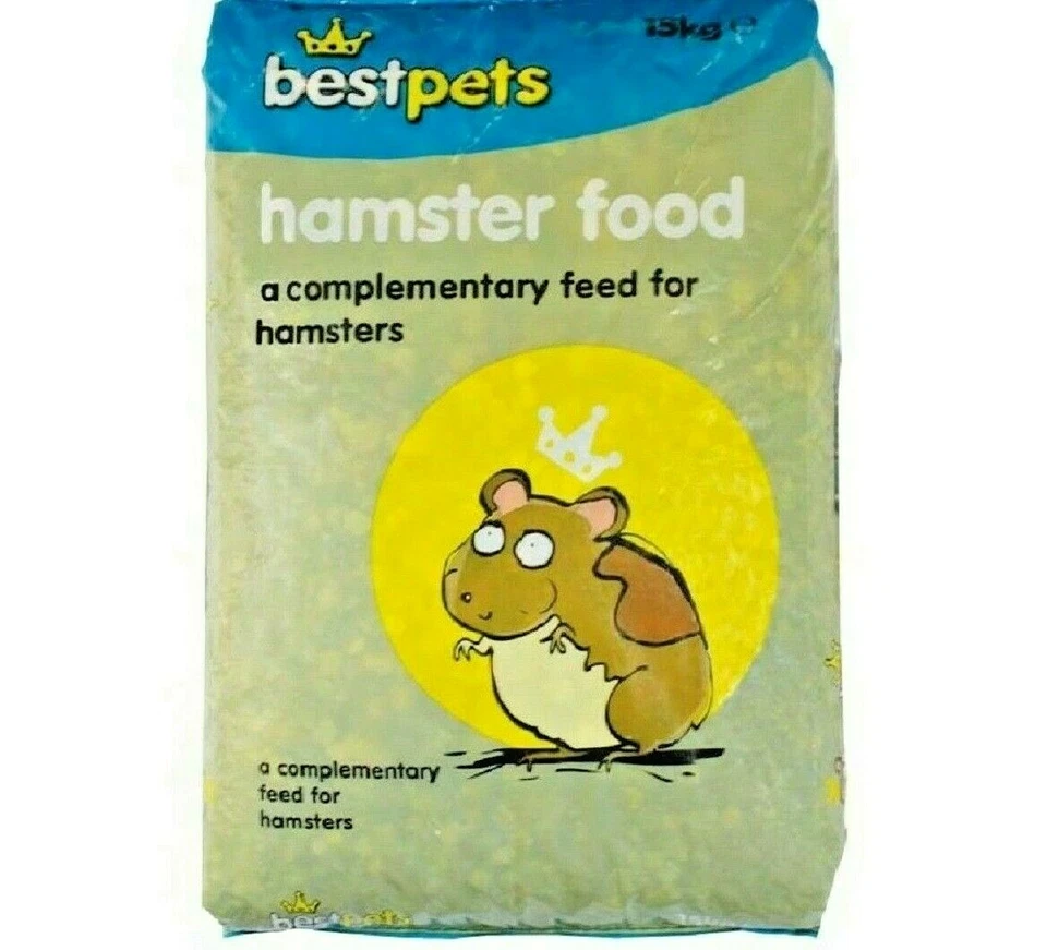HAMSTER FOOD bestpets complete small animal food mix rodents pet feed meal treat
