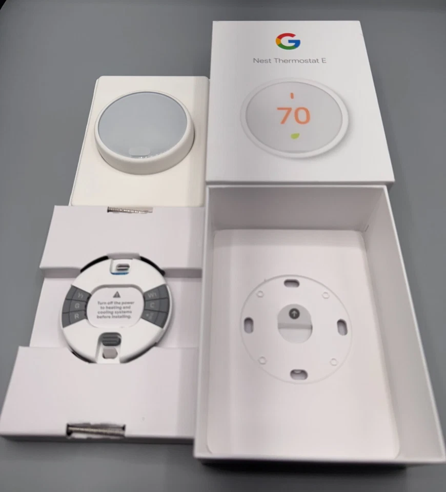 Google Nest Termostato E T4001ES Termostato Programable - Blanco Foto 3 de 3