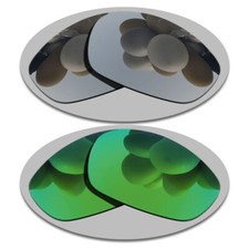 Silver Green Lenses Replacement For-Arnette Stance AN4020 Polarized