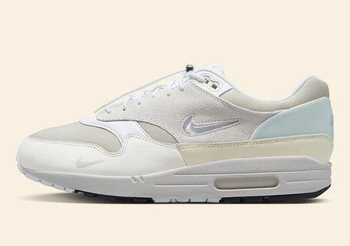 Nike Air Max 1 Premium 'Hangul Day' Summit White Sneakers DZ5317-121 Mens Size