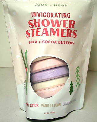 Joon  x Moon Invigorating Shower Steamers Vegan Aromatherapy Shea & Cocoa Butter