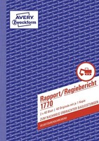 Avery Zweckform® 1770 1770 Rapport/Regiebericht, Din A5, Selbstdurchschreibend,