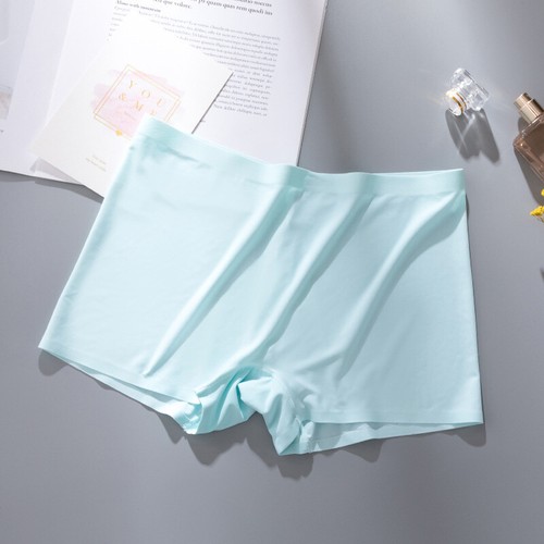 Damen-Sicherheitsshorts Eisseide Nahtlose Unterwäsche Damen-Boxershorts > - Picture 15 of 17