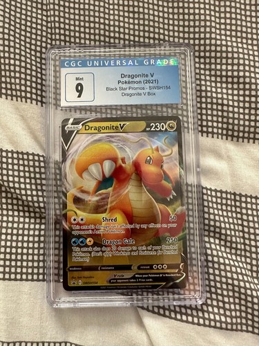 Dragonite V graded CGC 9 for sale on eBay
