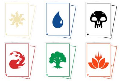 105 Ultra Pro MtG Magic Sleeves - Mana 8