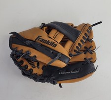 Franklin Boys Baseball Glove Youth 4609 9.5  Right Handed TeeBall Leather Laced
