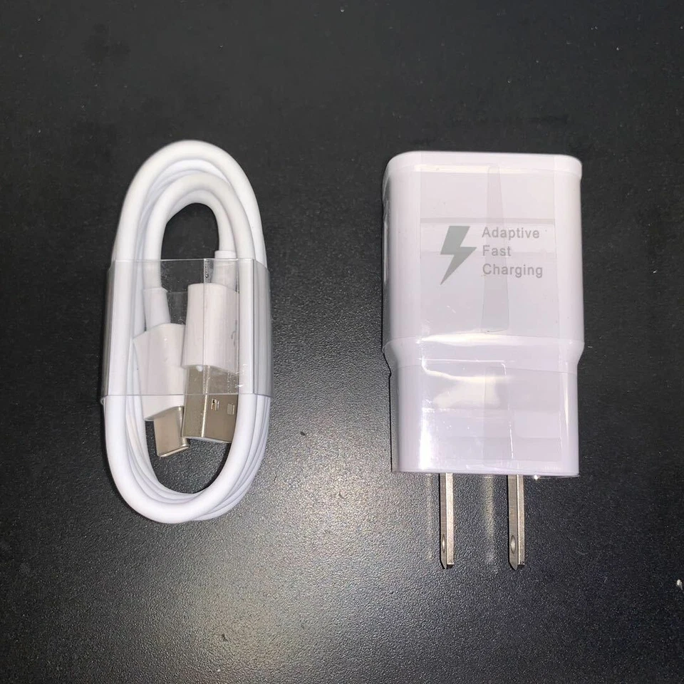 Adaptive Fast Adaptive Charger & USB-C Cable for Samsung Galaxy A02s A03s S20 FE - Image 3 of 4