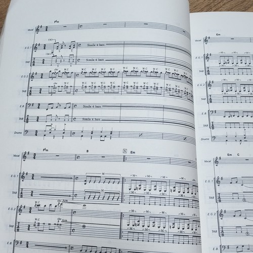 METALLICA - SUPER BEST(9 SONGS) - BAND SCORE (SONGBOOK w/ TAB) - Picture 7 of 12
