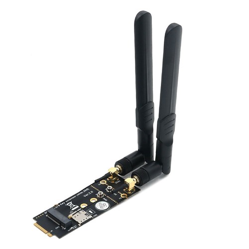 Adaptador de llave B M.2 (NGFF) con tarjeta SIM y antena para módulo 3G/4G/5G - Imagen 8 de 9