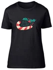 Feliz Navidad Christmas Xmas Fitted Womens Ladies T Shirt Gift