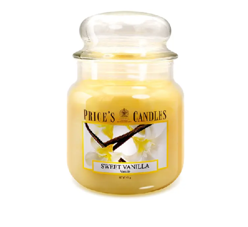 Candela profumata Price's Candles in giara piccola al profumo di frutti di bosco