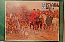 Vintage F.X. Schmid 1000 Piece A Winter's Morning Puzzle 90223 Sealed New