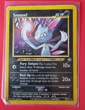 Sneasel #25 Prices | Pokemon Neo Genesis | Pokemon Cards