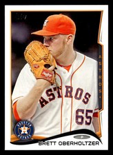 Brett Oberholtzer 2014 Topps #115 Houston Astros BUY3GET1FREE