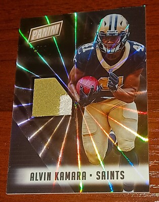 2018 The National Alvin Kamara Saints Multi Color Patch Rainbow