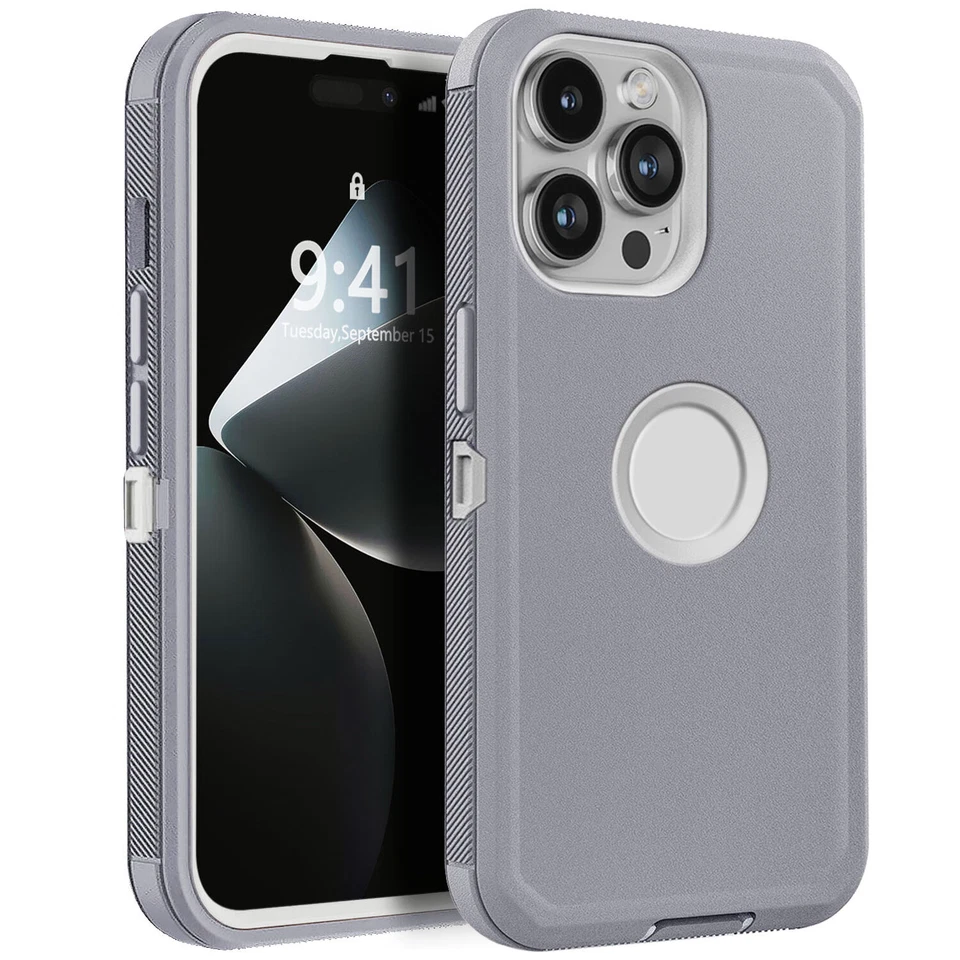 Paquete de 7 fundas a prueba de golpes para iPhone 11 12 13 14 15 16 Pro Max SE 2 3ª 6 7 8 Foto 4 de 4