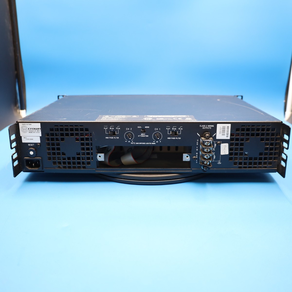 アンプ Amcron Cts 600 crown CTs 600 CTs600 power amplifier bby Tested | eBay