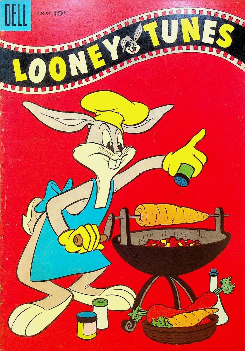 Looney Tunes 166 Dell Comics 1955 Bugs Bunny Grill Carrots | eBay