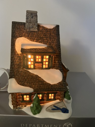 Dept 56 New England Villas - Cabaña con vistas a la montaña, 25 aniversario edición limitada - Imagen 13 de 20