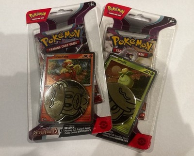 Paldea Evolved Blister Single Pack 2x Scarlett & Violet Growlithe Smoliv