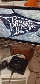 Sega Saturn Panzer Dragoon 1 CIB and 2 CIB. Excellent cases. TESTED