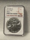 2002 EAGLE S$1 EARLY PRODUCTION STRUCK IN 2001 NGC MS 69 SKU 8341409-111