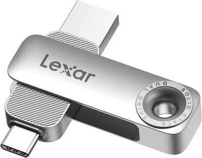 Lexar D50E 256GB Solid State Dual Drive, USB-Stick mit bis zu 400 MB/s