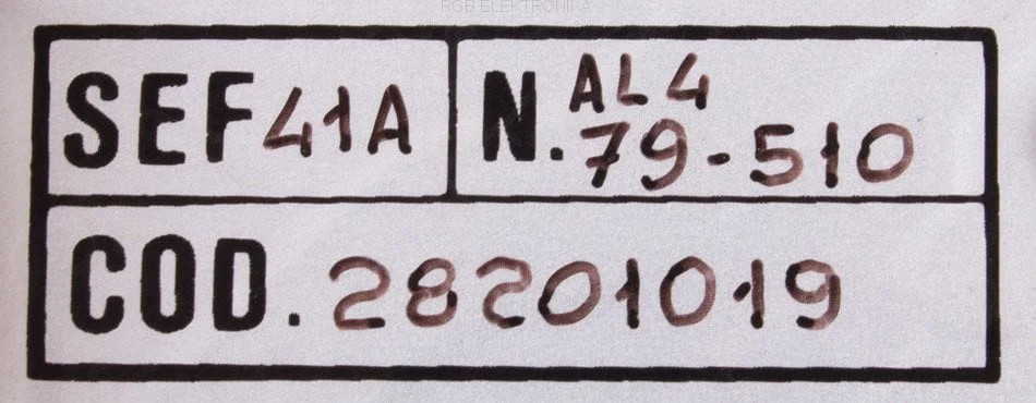 SEF41A SELEC TORINO - Reconditionné - Garantie 24 mois