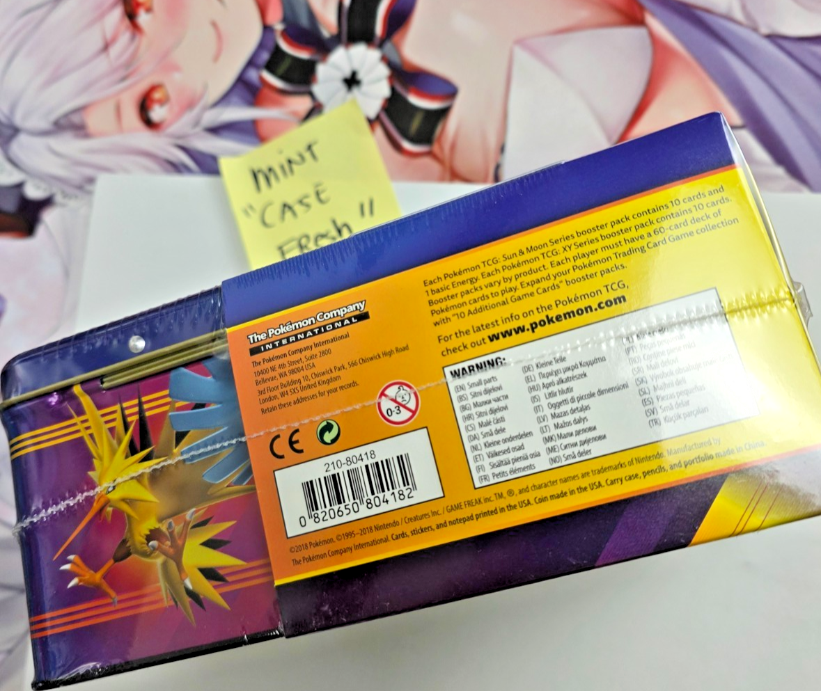 Pokémon TCG: Fall 2018 Collector's Chest Tin Featuring Pikachu