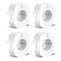 Eightree Wlan Smart Alexa Steckdose Mit Strommessung, Smart Home Wifi Steckdose,