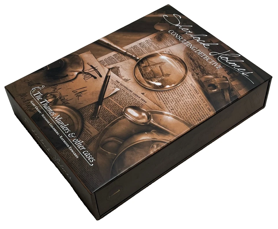 SHERLOCK HOLMES Consulting Detective Game : The Thames Murders & Other Cases - Image 4 of 4