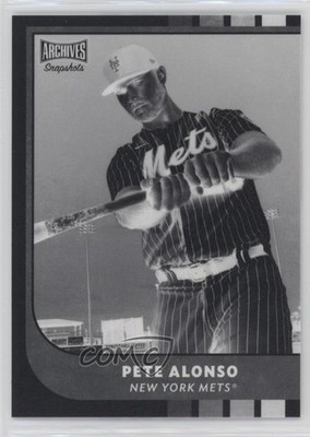 2021 Topps Archives Snapshots Negative Inverse 22/25 Pete Alonso #5 1pr3