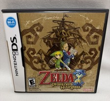 Zelda Phantom Hourglass Nintendo DS 100 Authentic - CIB Complete W/Manual Mint