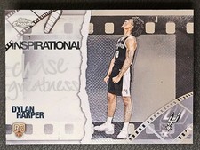 2025-26 Topps Chrome Inspirational Dylan Harper Rookie San Antonio Spurs #IP-19