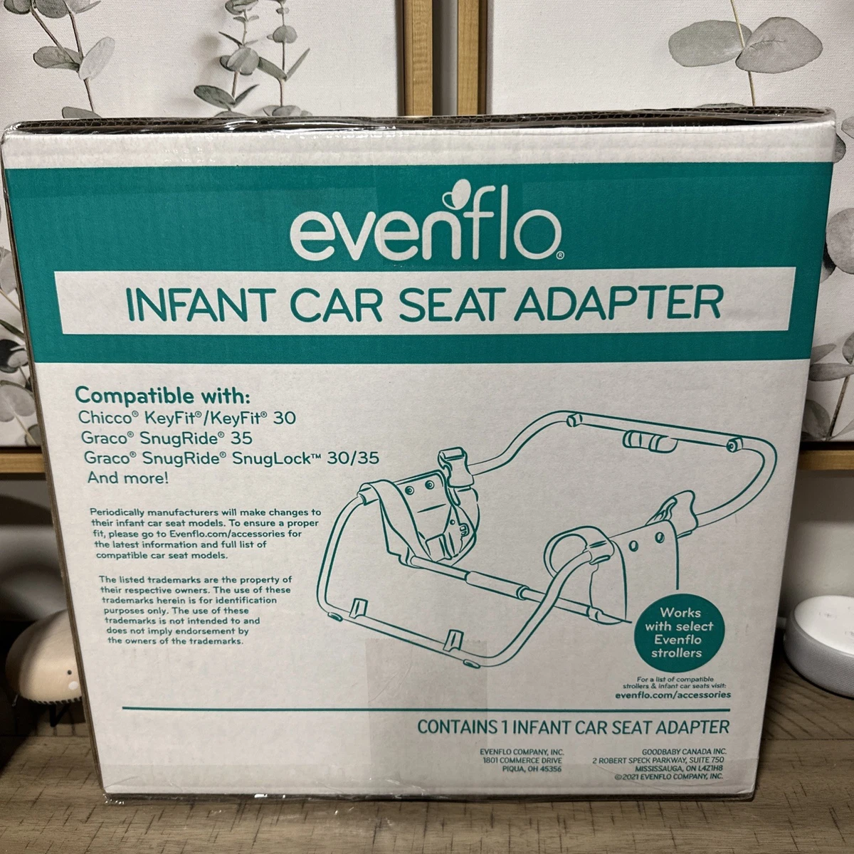 Evenflo Infant Baby Car Seat Safety Clips | eBay