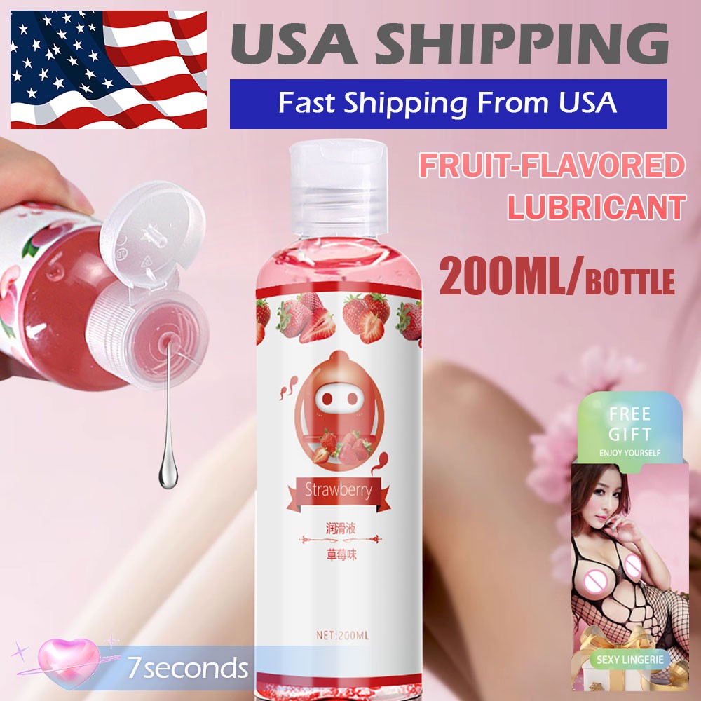 Lube Personal Lubricant Water Based Long Lasting Sex-Lubricant Fruit Flavor 