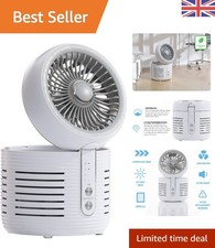 2-in-1 HEPA Air Purifier & Foldable Fan - Ultra Quiet, Ideal for 11m2 Rooms