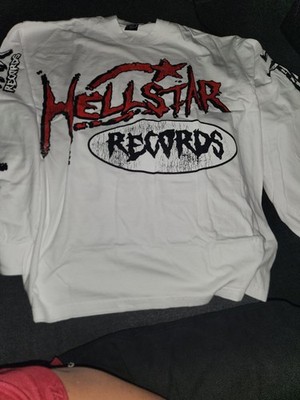 Hellstar Records Overseas Exclusive Longsleeve White Tee 2xl , XXL . New