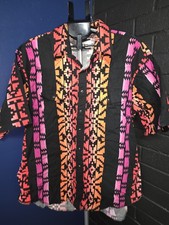 Vintage Wrangler Button-Up Shirt Size 2Xl Aztec Pattern
