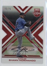 2016 Elite Extra Edition Status Red Die-Cut 75/75 Shawn Morimando #63 Auto s3g