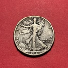 (1) Beautiful Toned Antique 1916-P Walking Liberty Half Dollar CHOICE F-FINE