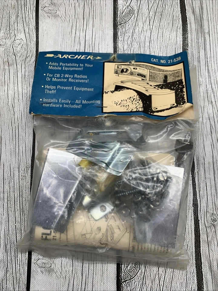 Vintage Archer CB radio Transceiver Floor Mount Kit # 21-538 - Image 2 of 4