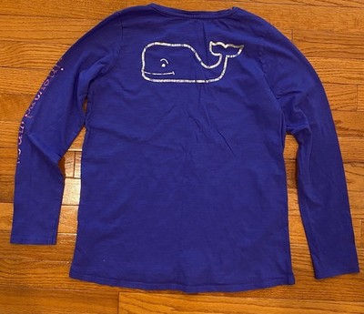 You Pick! Vineyard Vines Long Sleeve Shirts Whale Kids Youth S M L XL Adult S M