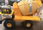 1970s Yellow Mighty Tonka Cement Mixer in Nice Original Condition Clean & Big.