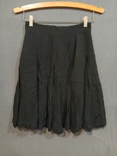 Vintage Guess Collection Skirt Womens 4 Black A-line Made in USA Casual Office