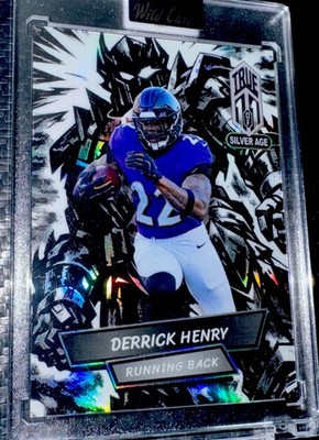 2026 Wild Card Silver Age True 1/1 Derrick Henry Alumination Silver Ravens 1/1